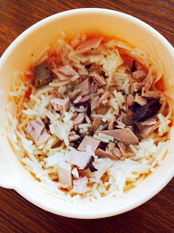 離乳食 カツオ乗せそうめん レシピ 作り方 By みゅうしろ 楽天レシピ