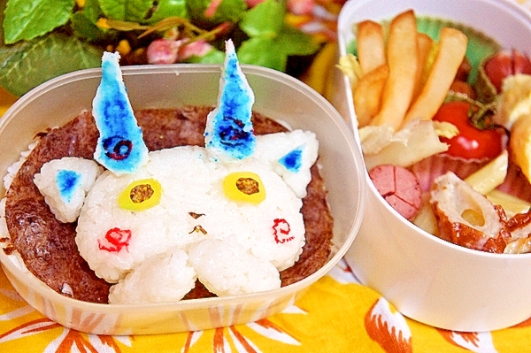 キャラ弁 食用色素を活用de妖怪ウォッチのコマさん レシピ 作り方 By プッチン5903 楽天レシピ キャラ弁 食用色素を活用de妖怪ウォッチのコマさん レシピ 作り方 By プッチン5903 楽天レシピ