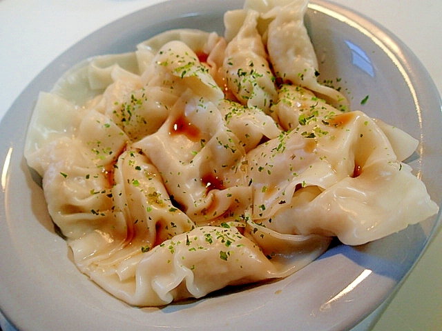 あごだしで 魚すりみと生おからの水餃子 レシピ 作り方 By ぷ みぃまま 楽天レシピ あごだしで 魚すりみと生おからの水餃子 レシピ 作り方 By ぷ みぃまま 楽天レシピ