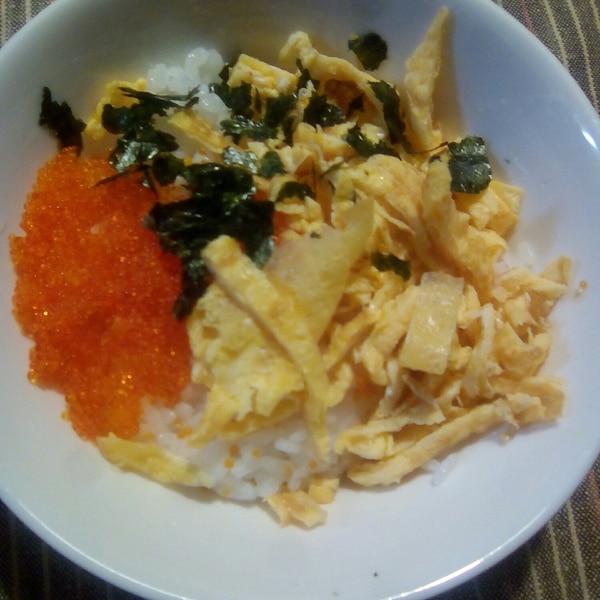 とびっこ卵焼き丼 レシピ 作り方 By Hasueki 楽天レシピ とびっこ卵焼き丼 レシピ 作り方 By Hasueki 楽天レシピ