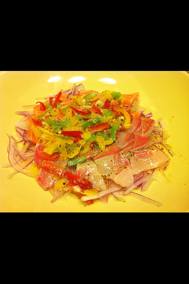 サーモンとカンパチのカルパッチョ レシピ 作り方 By ぴーちゃん3279 楽天レシピ サーモンとカンパチのカルパッチョ レシピ 作り方 By ぴーちゃん3279 楽天レシピ