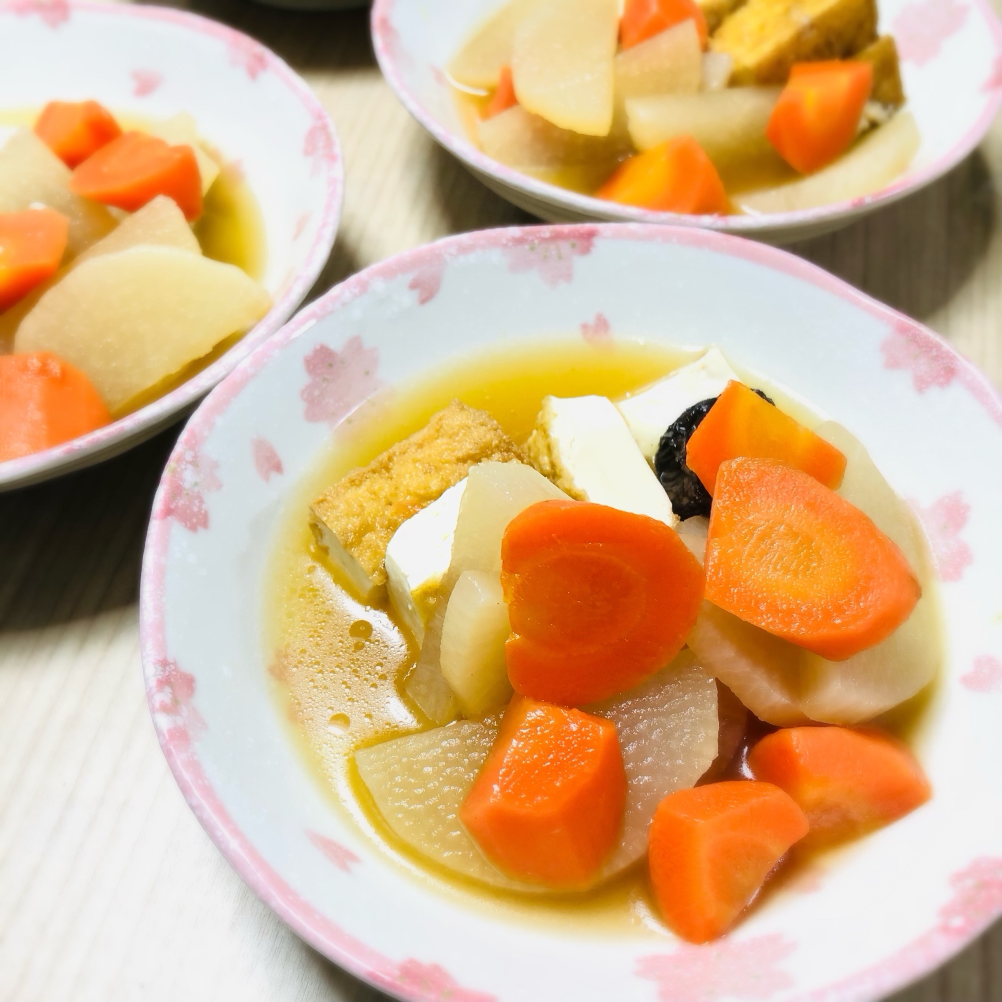 大根と厚揚げの煮物