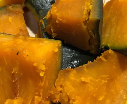 砂糖なし✿⁠みりん黒酢めんつゆ✿⁠炊飯器で南瓜煮