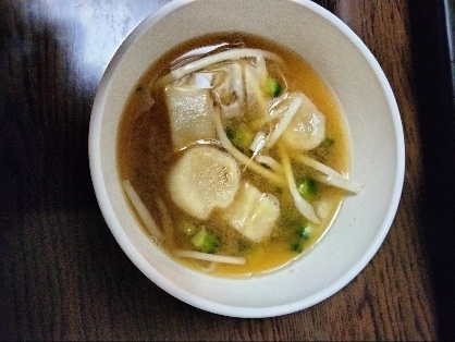 時短♪お麩の味噌汁˖✧˖°