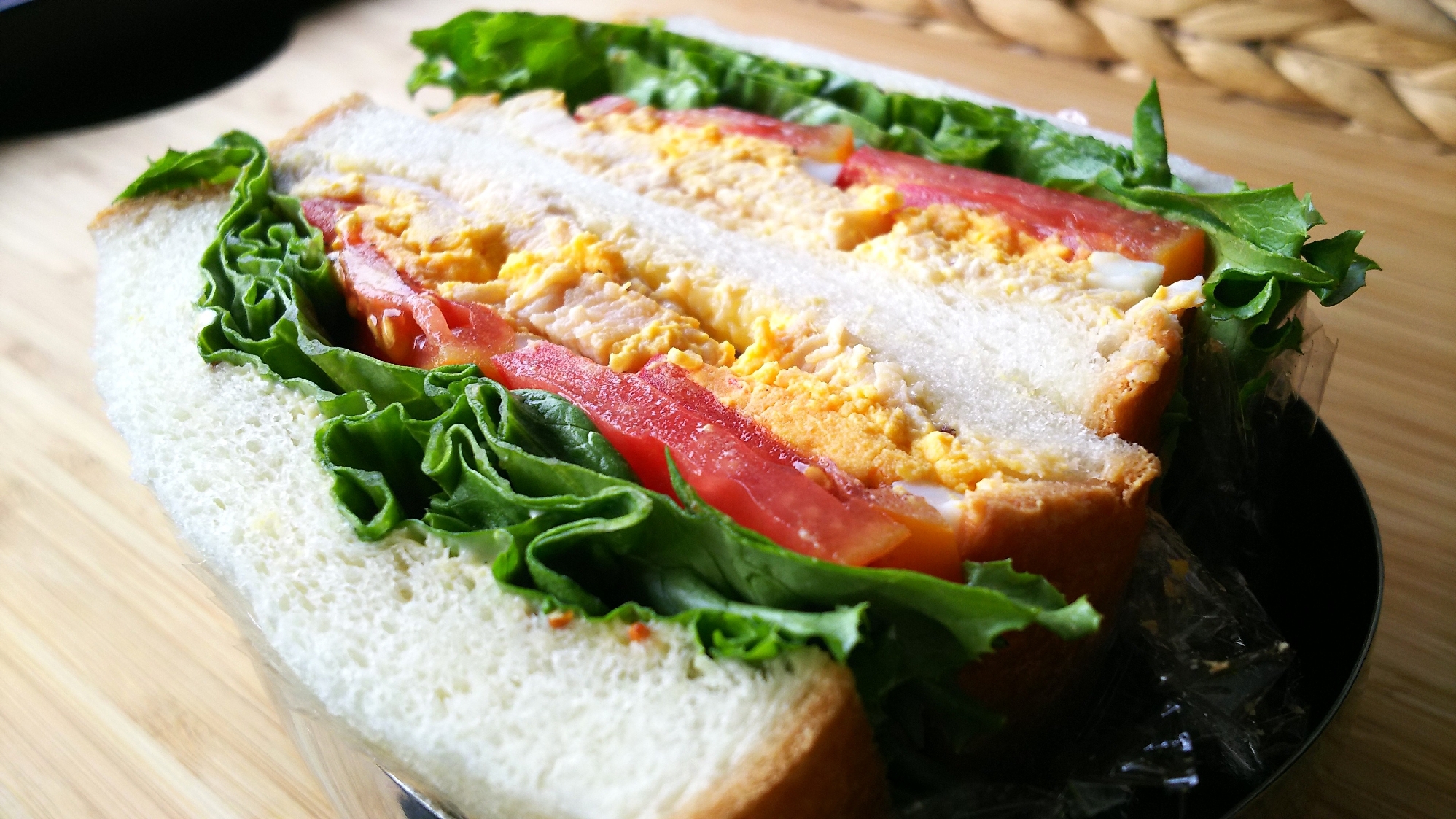 鶏むね肉deサンドイッチ☆ヘルシーチキンサンド