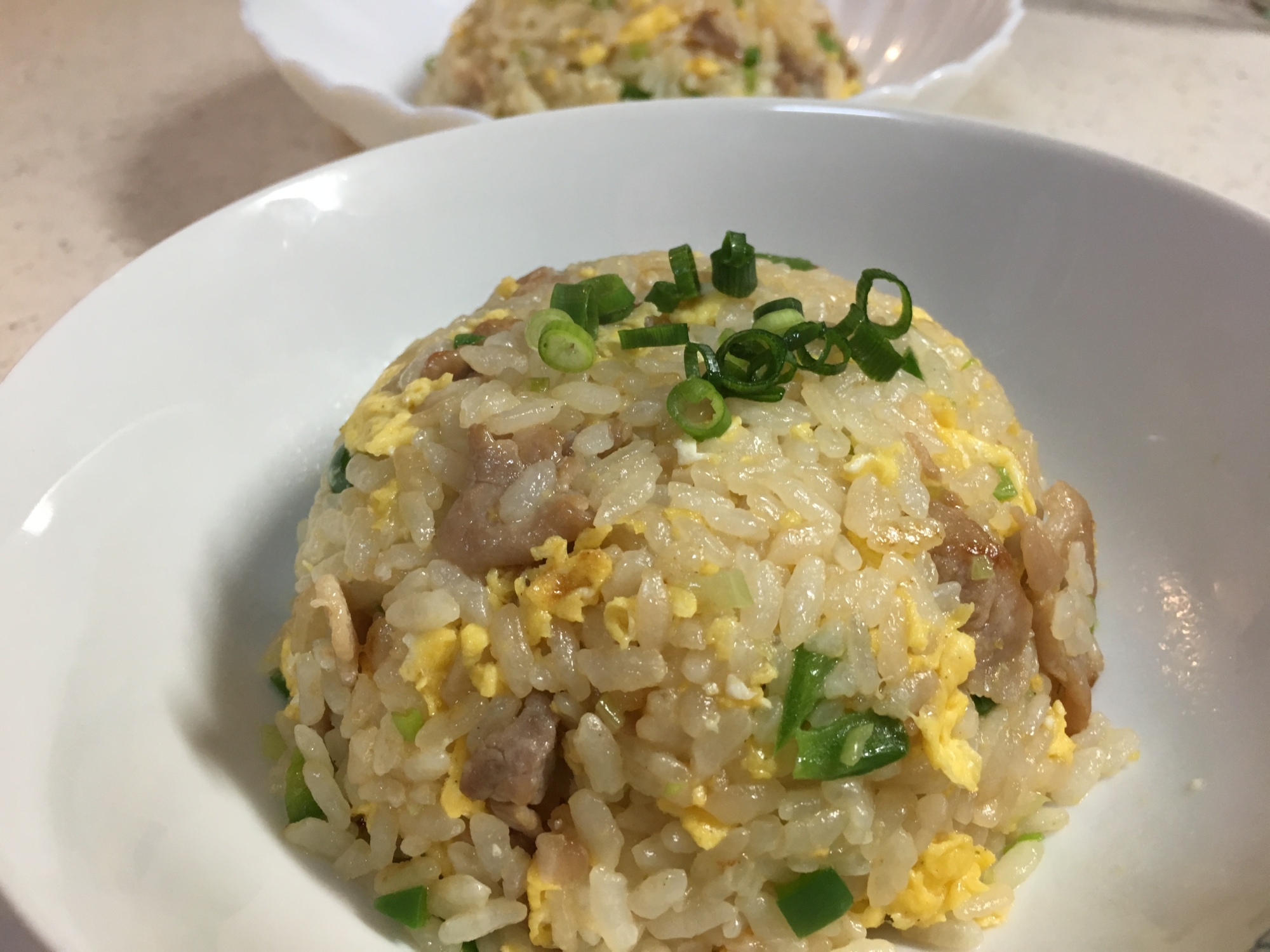 簡単！豚こまでチャーハン