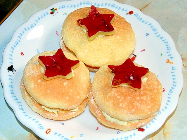 さつまいもで さつまいもクリームのふかふかブッセ レシピ 作り方 By Torezu 楽天レシピ