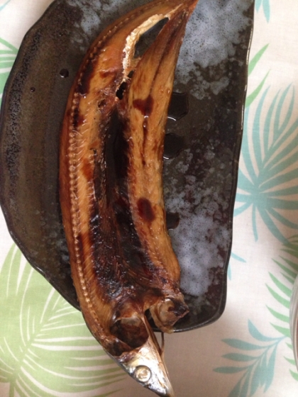さんまのフライパン焼き