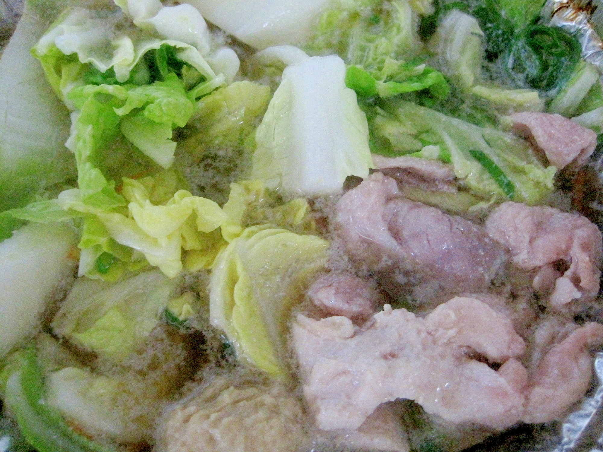 白菜と豚肉のトロトロ煮