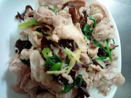 豚肉ときくらげの卵炒め♡ムーシューロウ♡ 木須肉