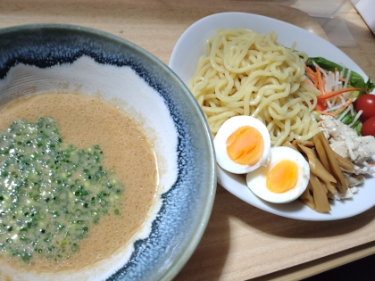 市販のラーメンで♪我が家の“つけ麺”