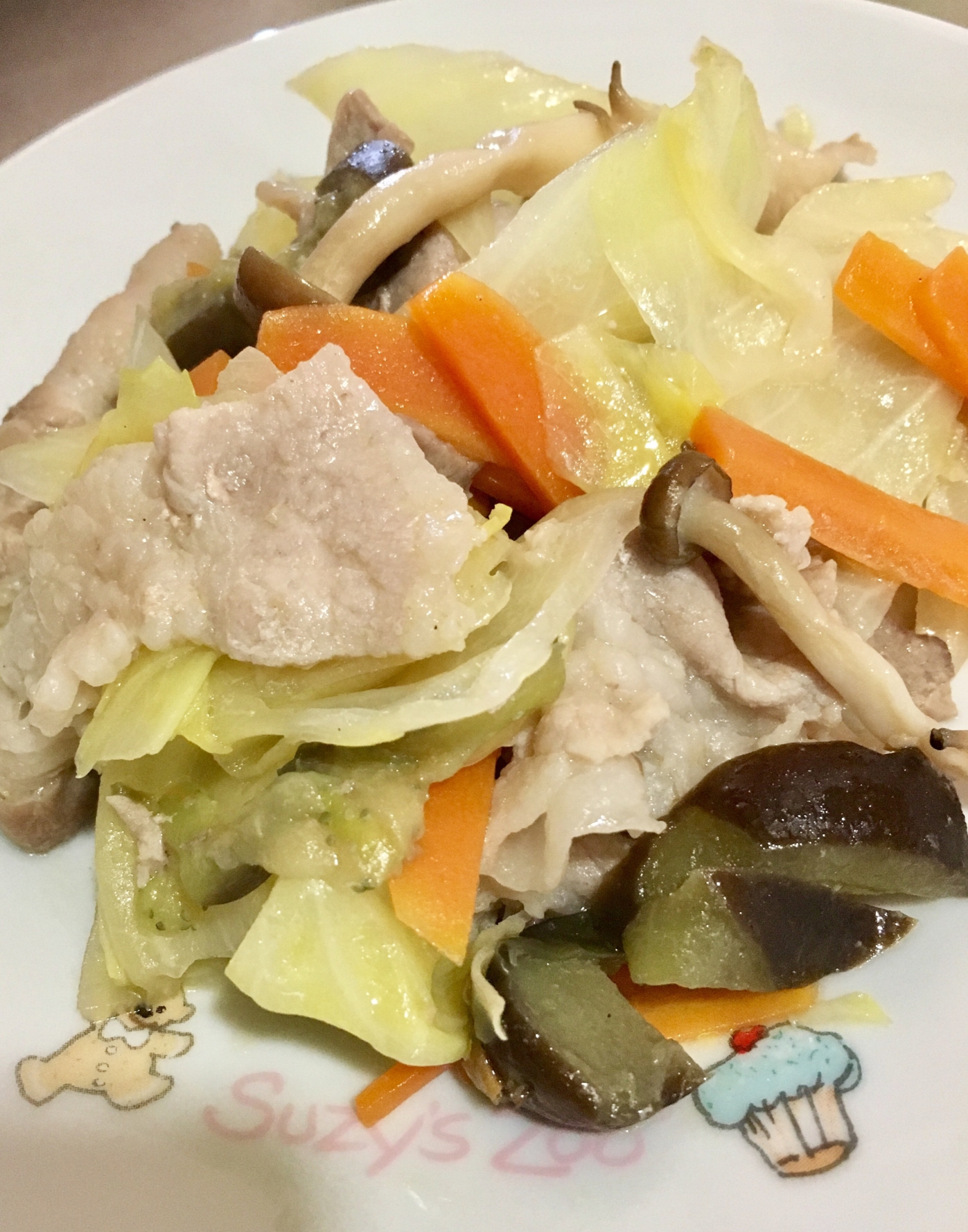 春キャベツの炒め物
