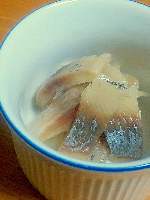 釣り魚！コノシロの酢漬け