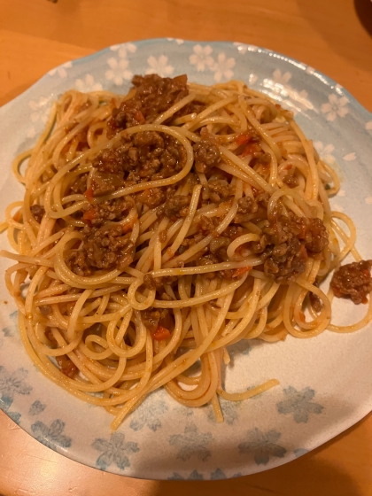 ミートソーススパゲッティ