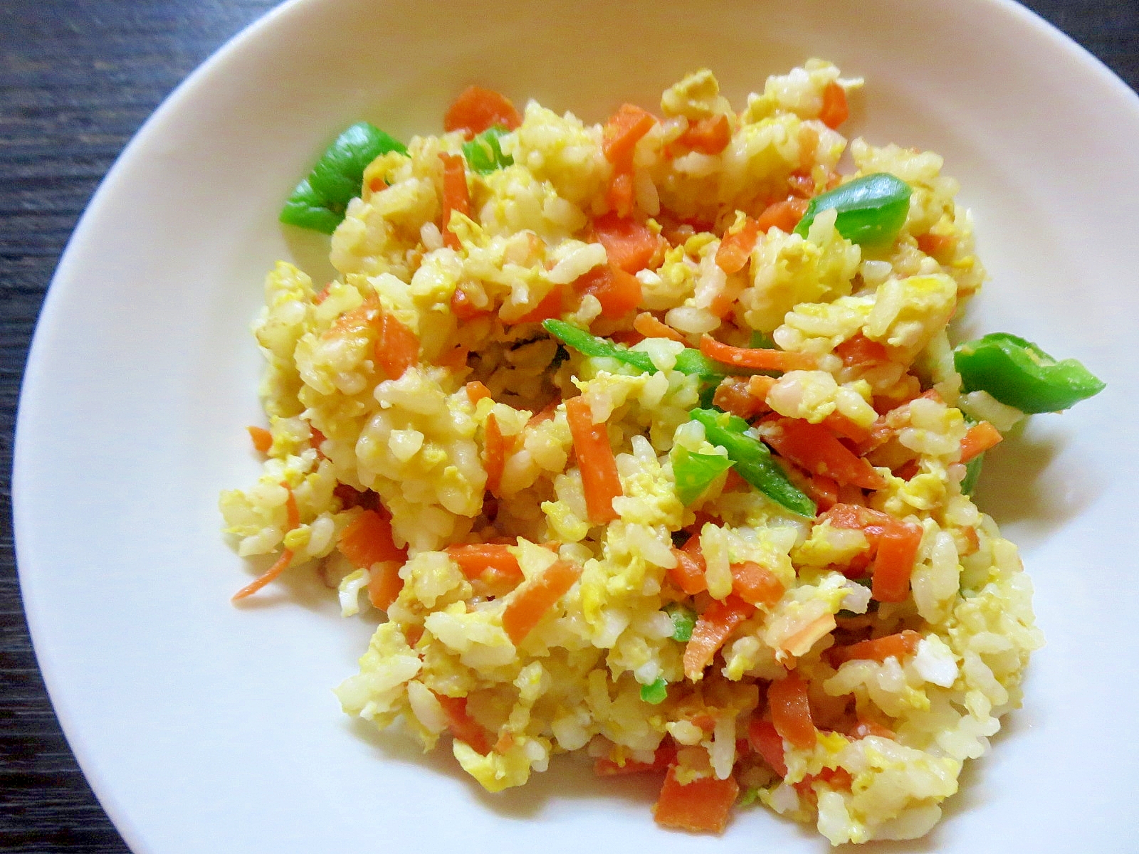 生姜風味の簡単炒飯