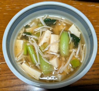 とろとろ豆腐の★熱々！中華スープ。