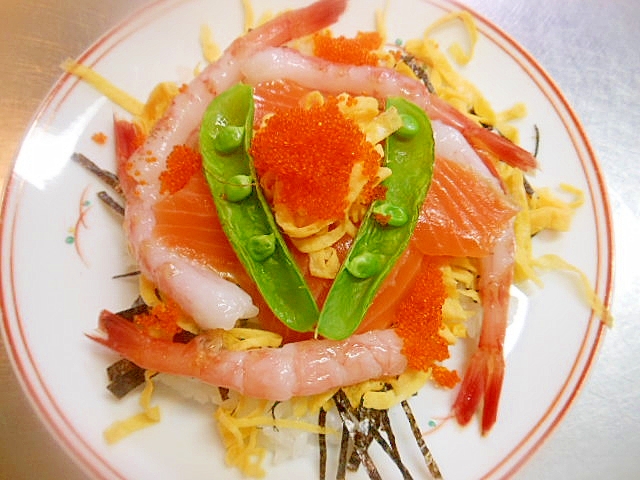甘海老 サーモン とびっこのちらし寿司 レシピ 作り方 By アルプスの乙女 楽天レシピ 甘海老 サーモン とびっこのちらし寿司 レシピ 作り方 By アルプスの乙女 楽天レシピ