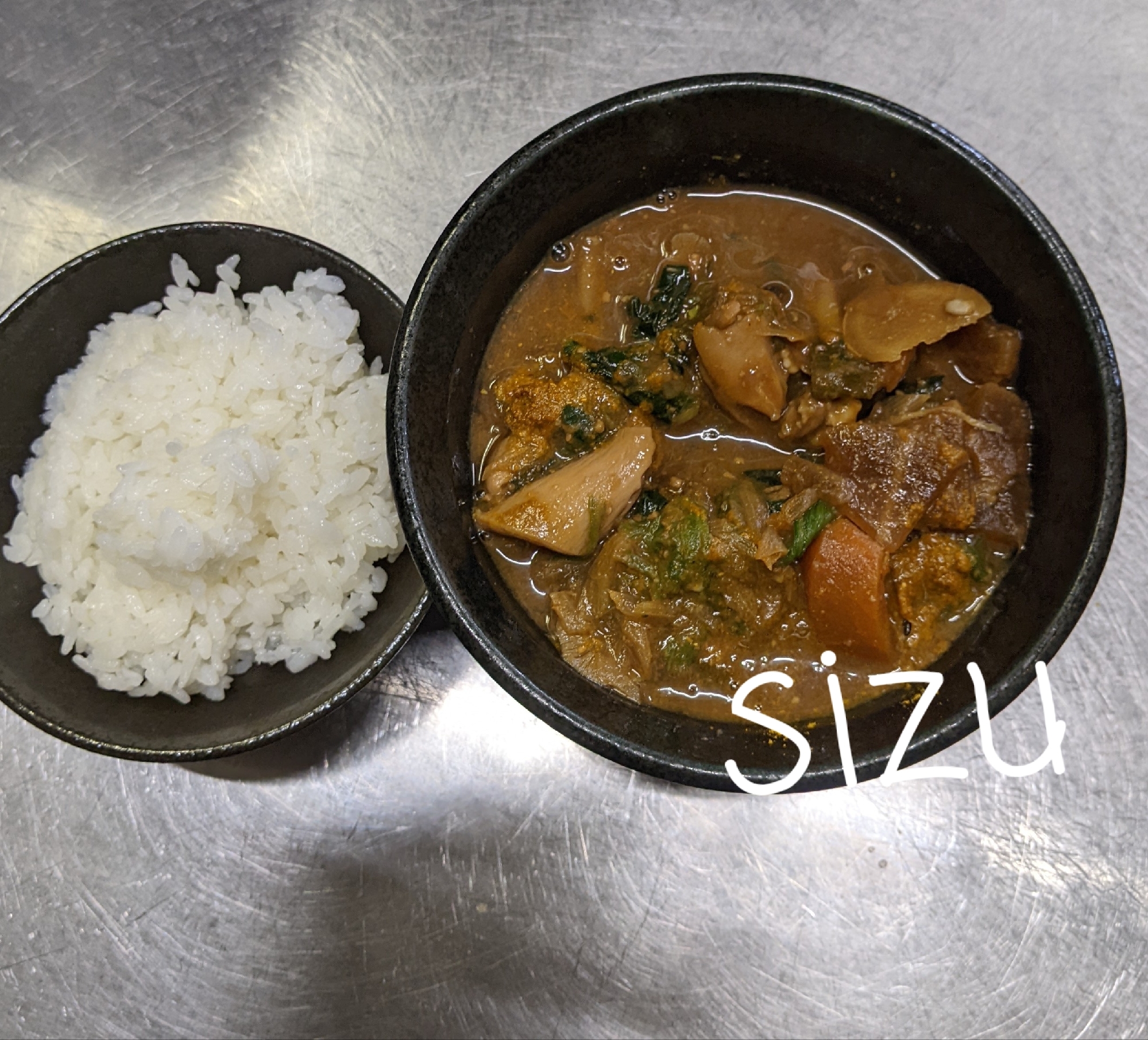 もつ煮カレー