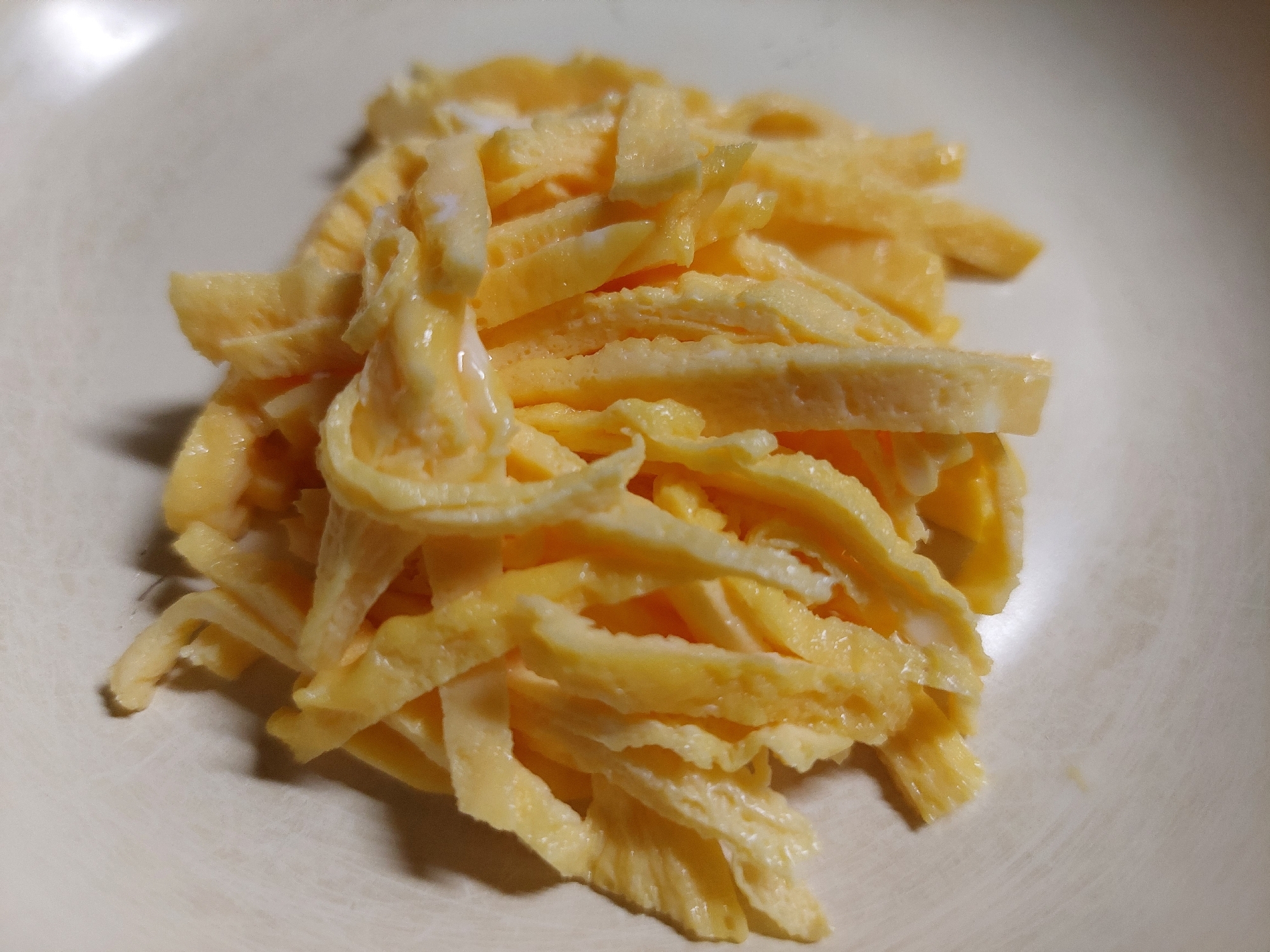 レンジで錦糸卵の作り方