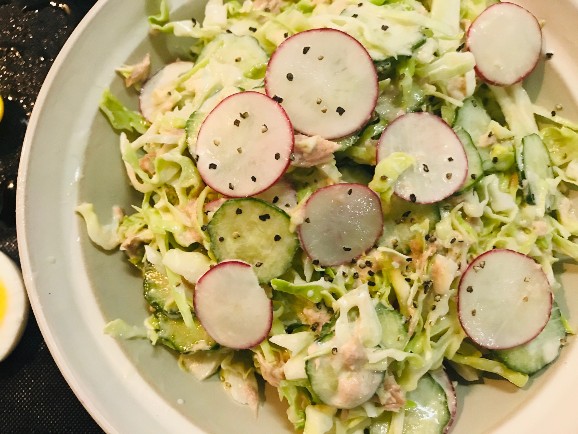 ラディッシュとキャベツのツナマヨサラダ レシピ 作り方 By Maki Miki 楽天レシピ