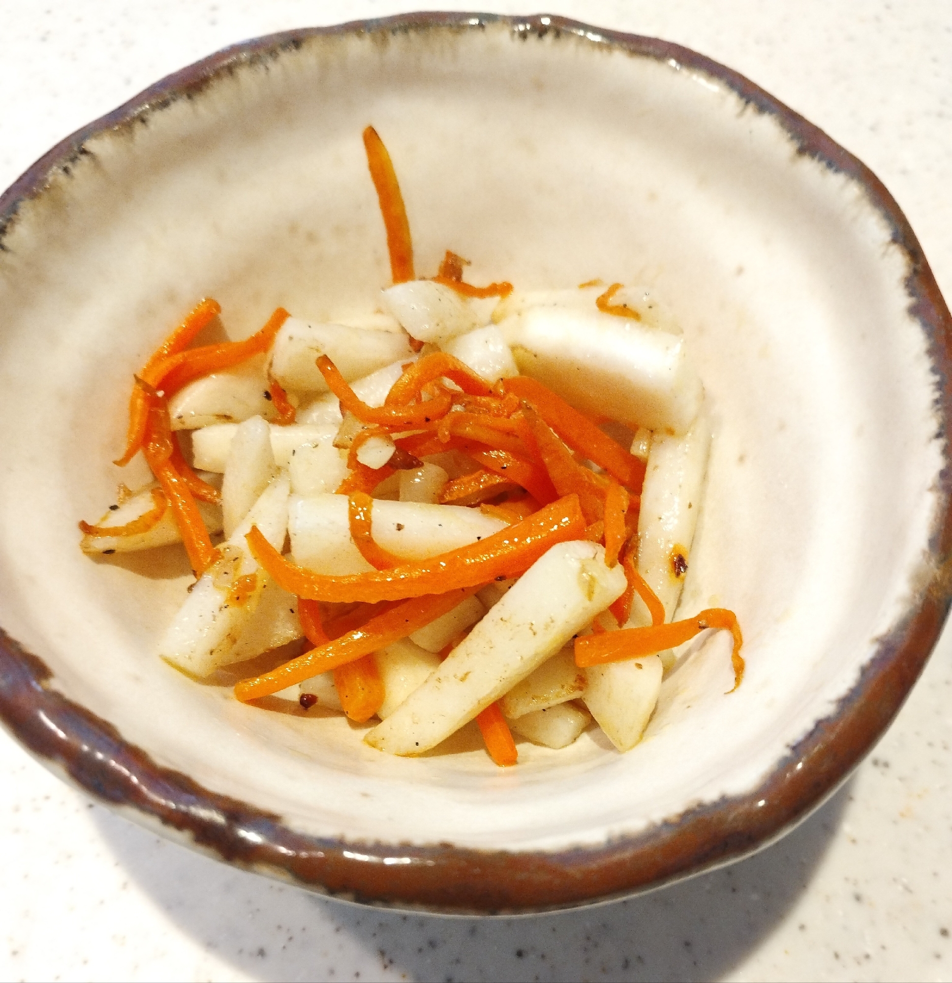 里芋のにんにく金平