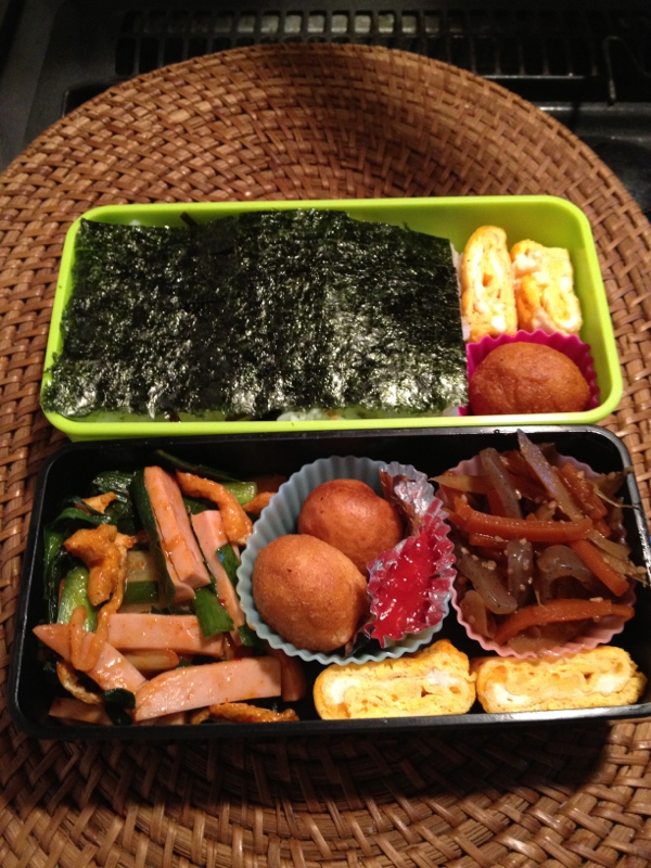 パパのお弁当♡2