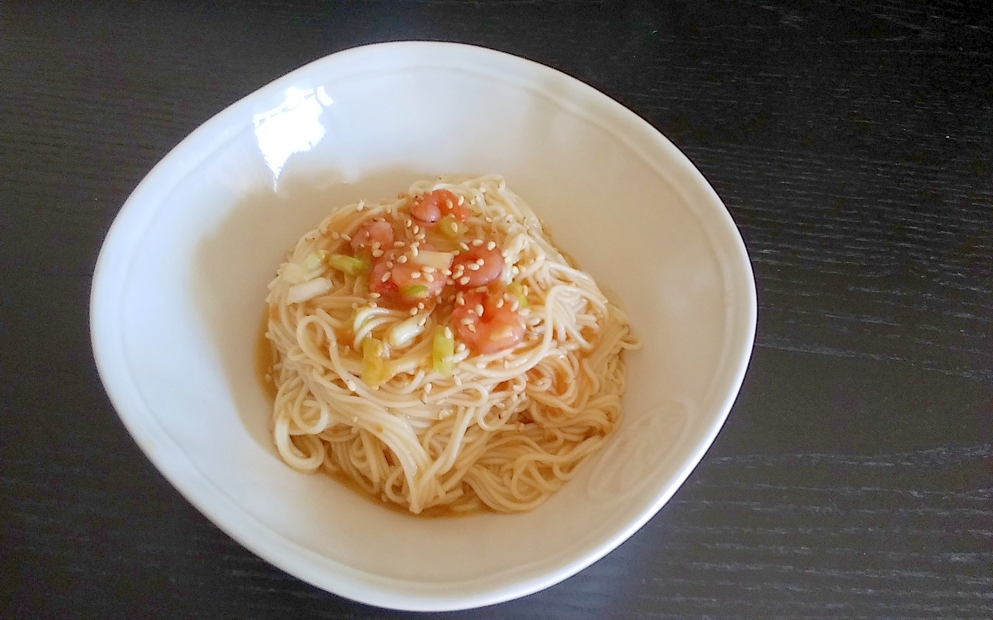 ピリ辛えびそうめん