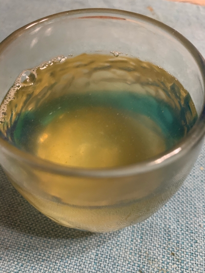 ハチミツ生姜の緑茶ホットレモン