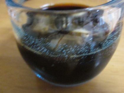 黒豆麦茶とカルピス飲料でコーヒー♪　
