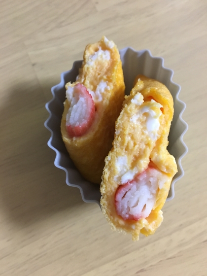 お弁当用に作りました！断面が綺麗にできず残念です、、色味もいいのでまた作ります！