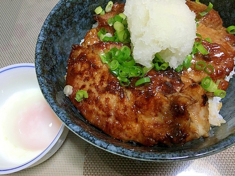 男子絶賛！濃厚豚丼