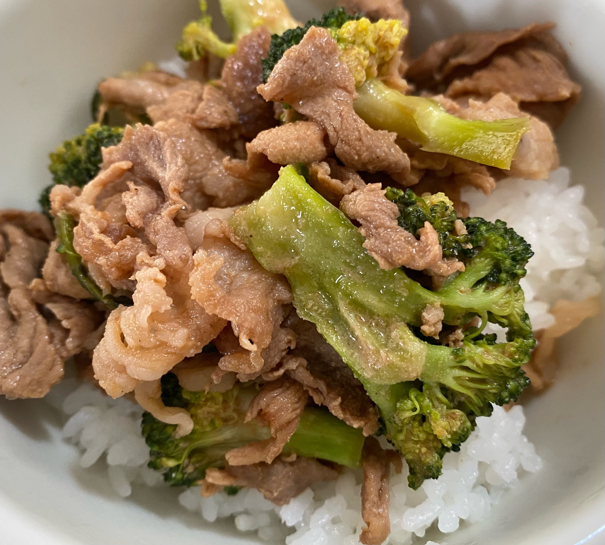 豚肉とブロッコリーの炒め物