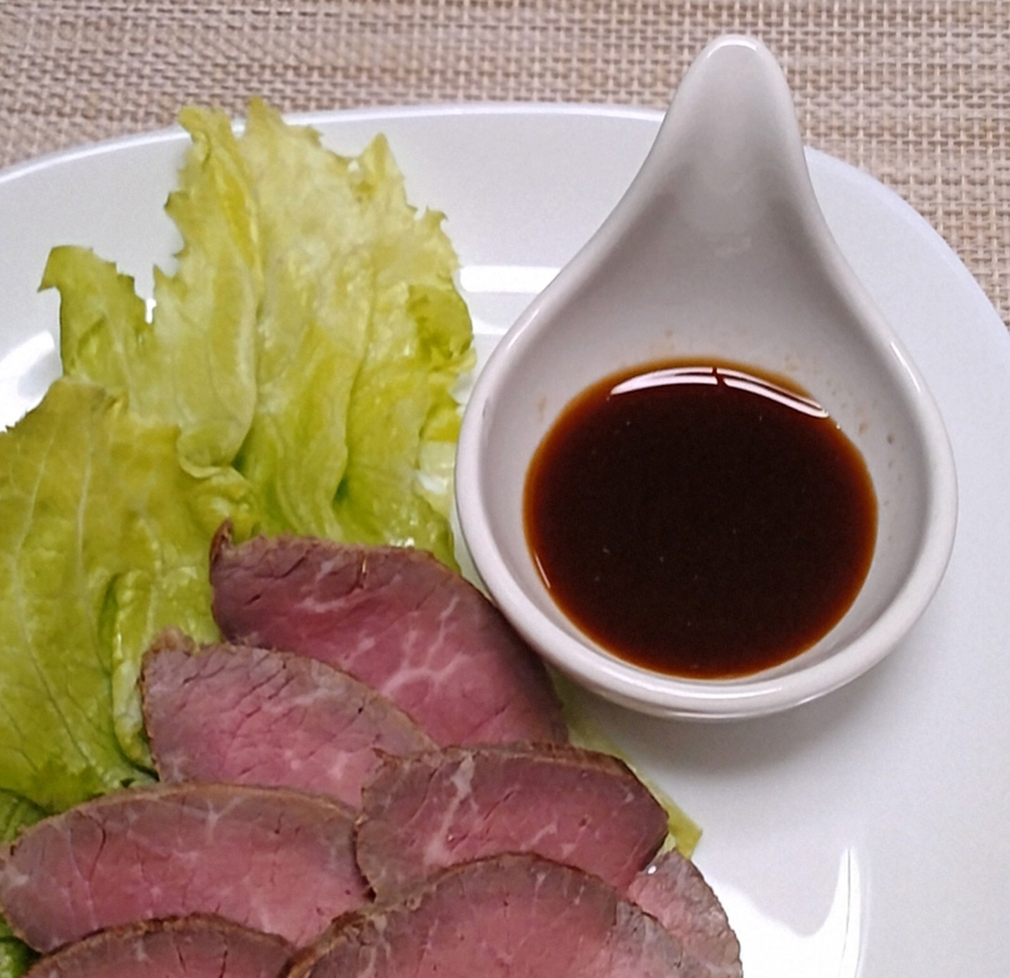 即席　ローストビーフのソース