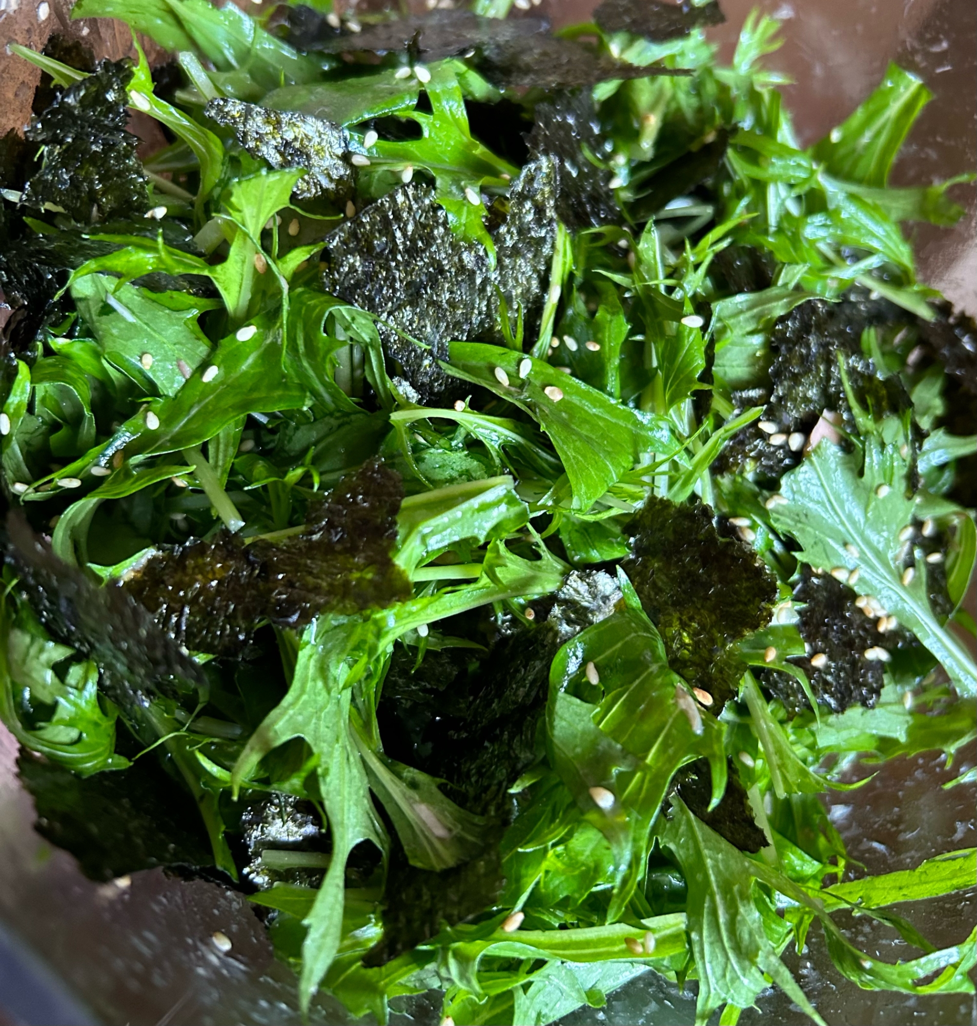 あつくっく 水菜とツナのサラダ