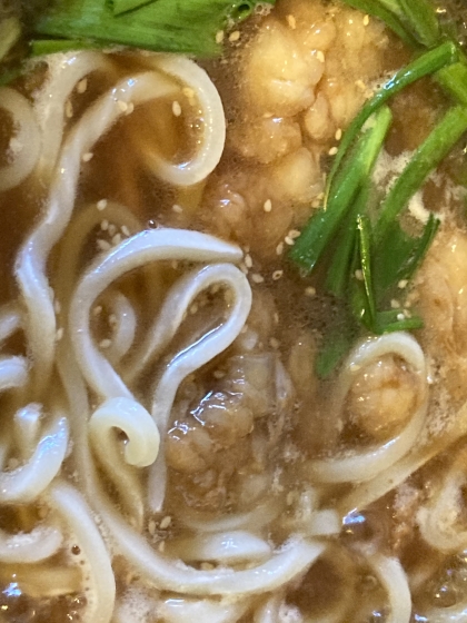 うちの麺　ホルモンうどん