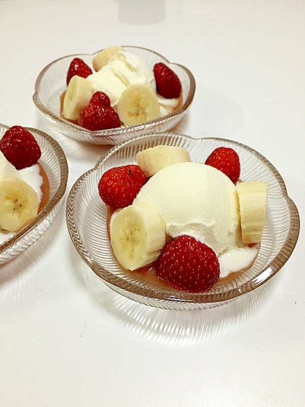 キャラメルソースとアイスクリーム レシピ 作り方 By まかろん 楽天レシピ キャラメルソースとアイスクリーム レシピ 作り方 By まかろん 楽天レシピ