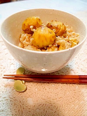 皮がペロンと剥ける裏技 栗おこわ レシピ 作り方 By Mamekoeda 楽天レシピ 皮がペロンと剥ける裏技 栗おこわ レシピ 作り方 By Mamekoeda 楽天レシピ