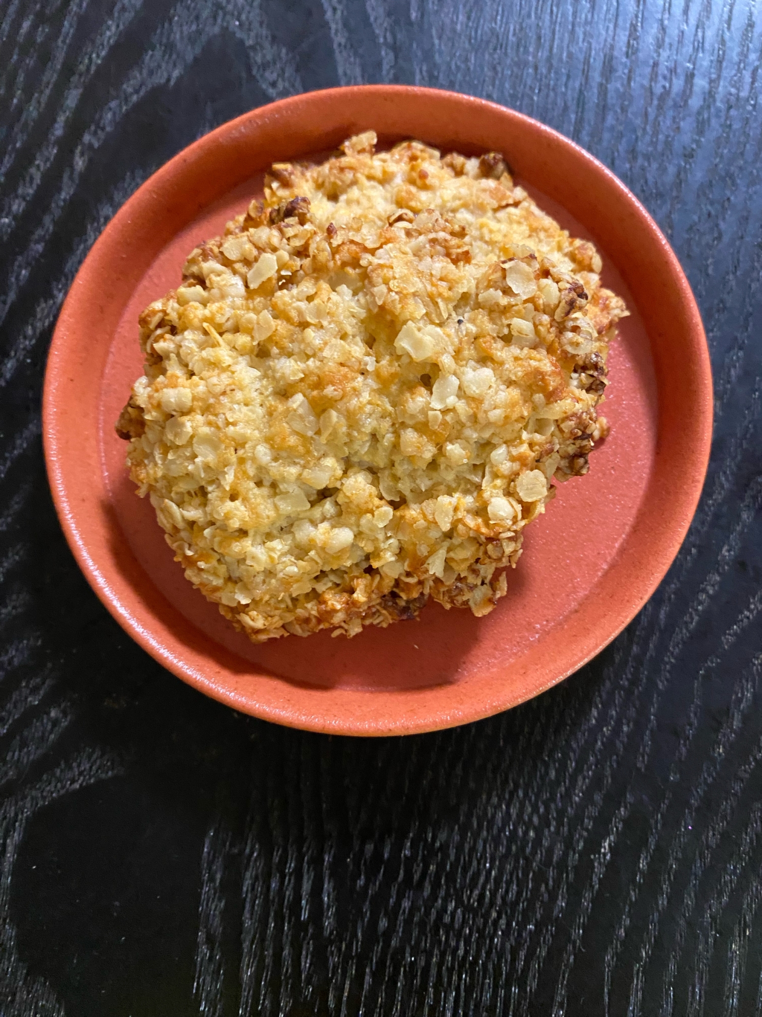 スライスチーズで！オートミールチーズクッキー