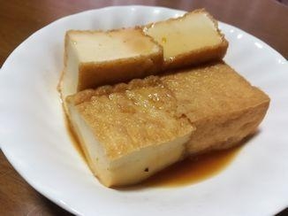 厚揚げの生姜醤油煮