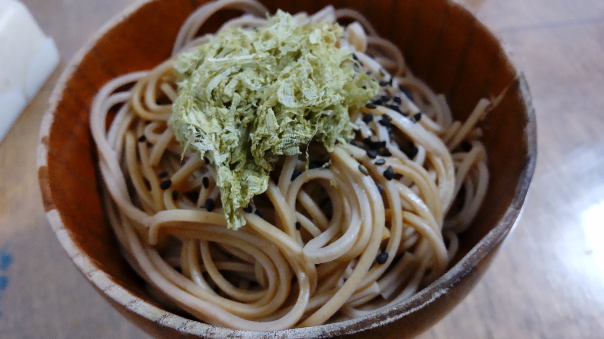 さっぱり冷やしとろろ昆布そば