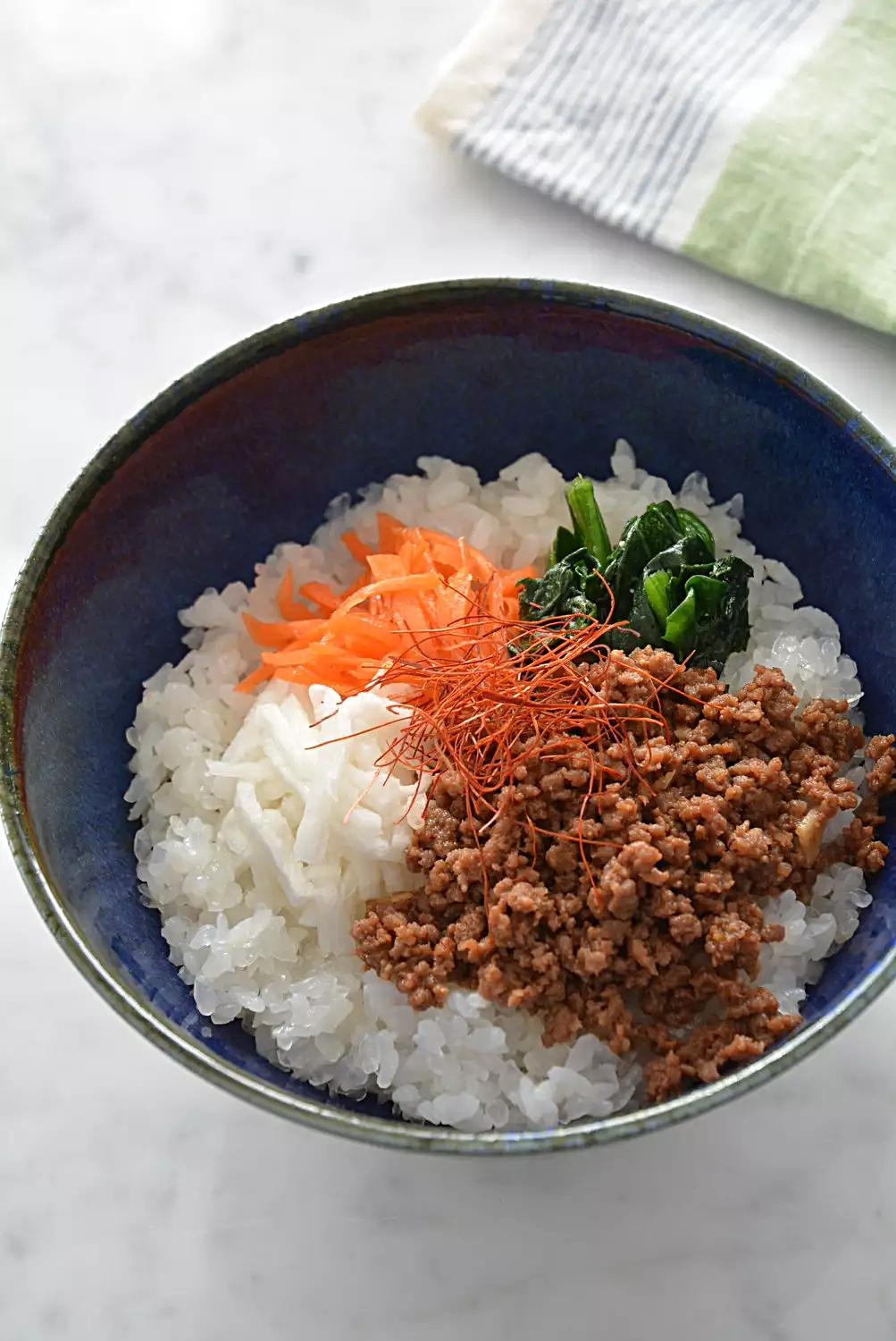 ダイエットビビンバ丼