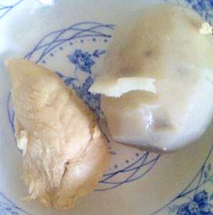 おでんの残り汁を有効活用～鶏肉と里芋の簡単煮物