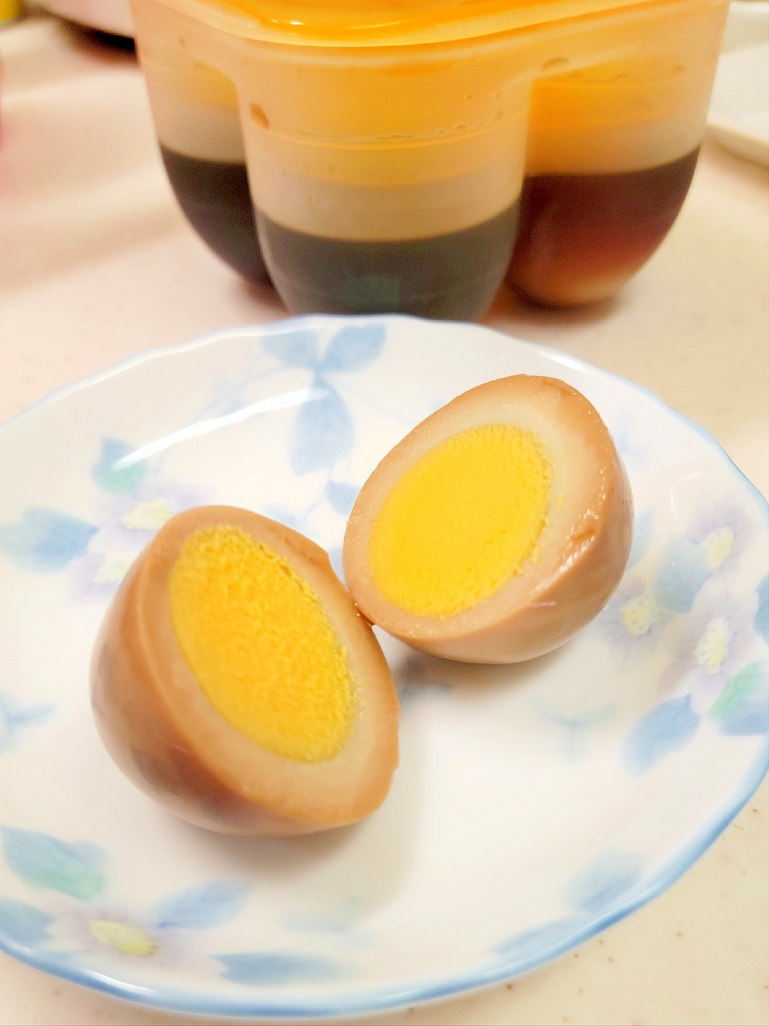 簡単(^^)味玉♪ダイソー味付けたまごメーカーで♪