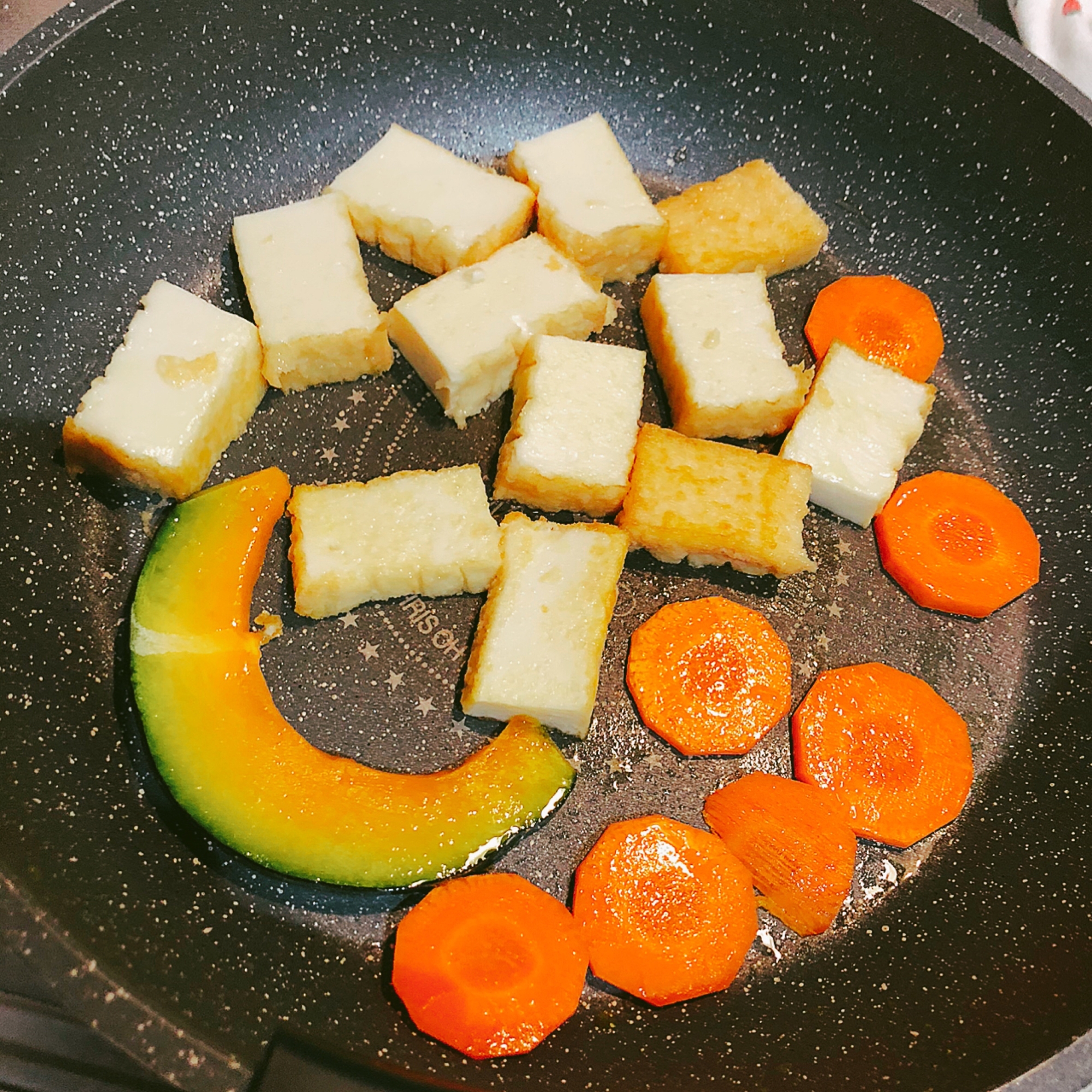 焼肉の付け合わせにいかが？焼き野菜と豆腐焼き