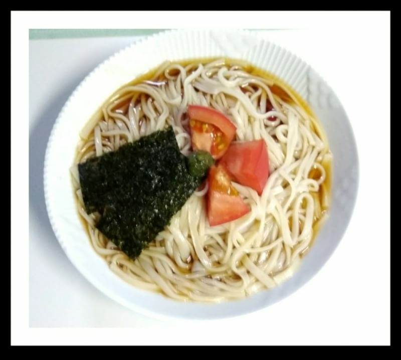 青じそ香る☆冷やしトマト麺