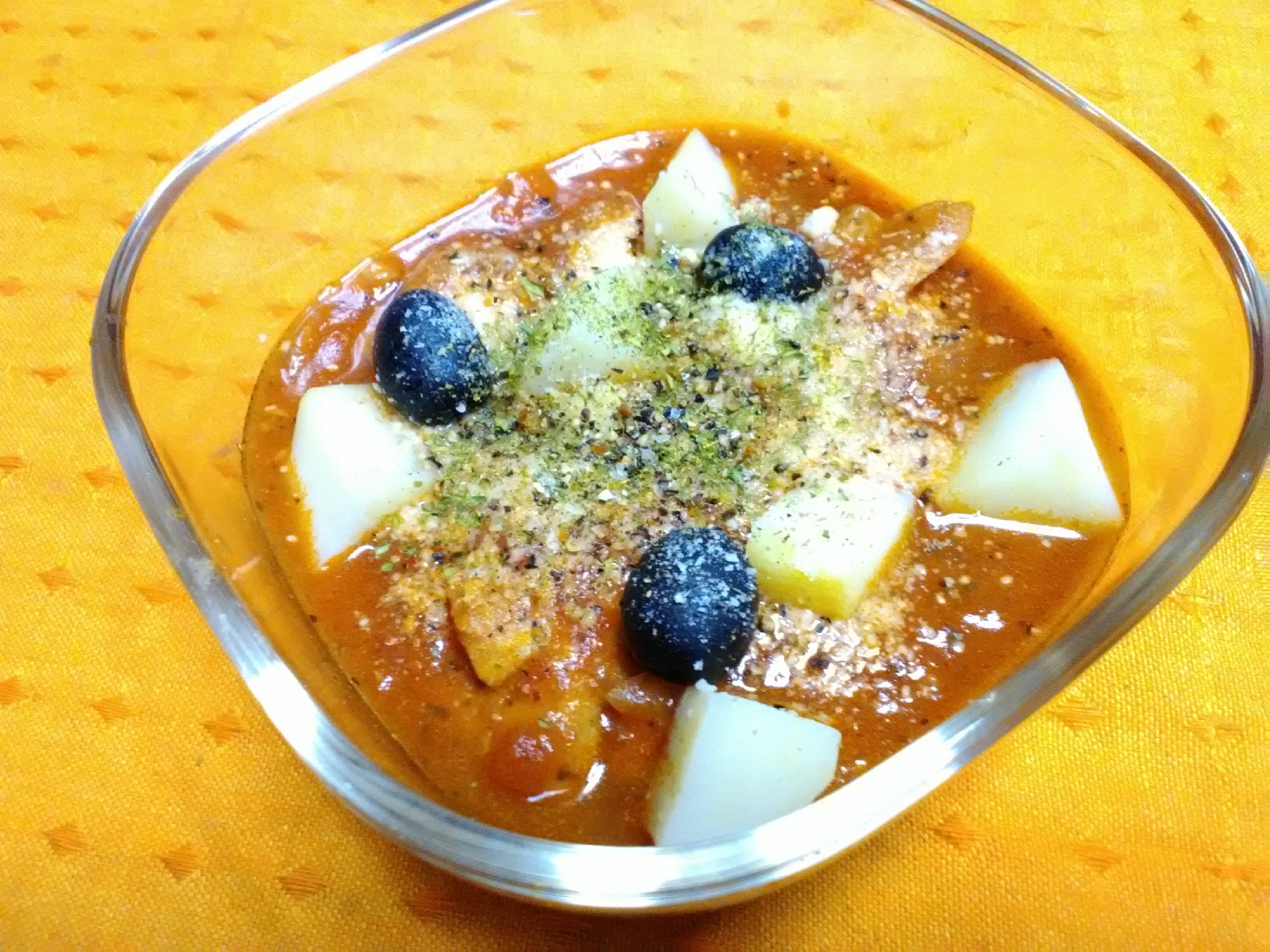 チキンアラビアータ！ピリ辛トマト煮込み レシピ・作り方 by さとん