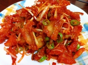 乾燥明太魚と青唐辛子のピリ辛甘酢和え レシピ 作り方 By ぴーちゃん3279 楽天レシピ 乾燥明太魚と青唐辛子のピリ辛甘酢和え レシピ 作り方 By ぴーちゃん3279 楽天レシピ