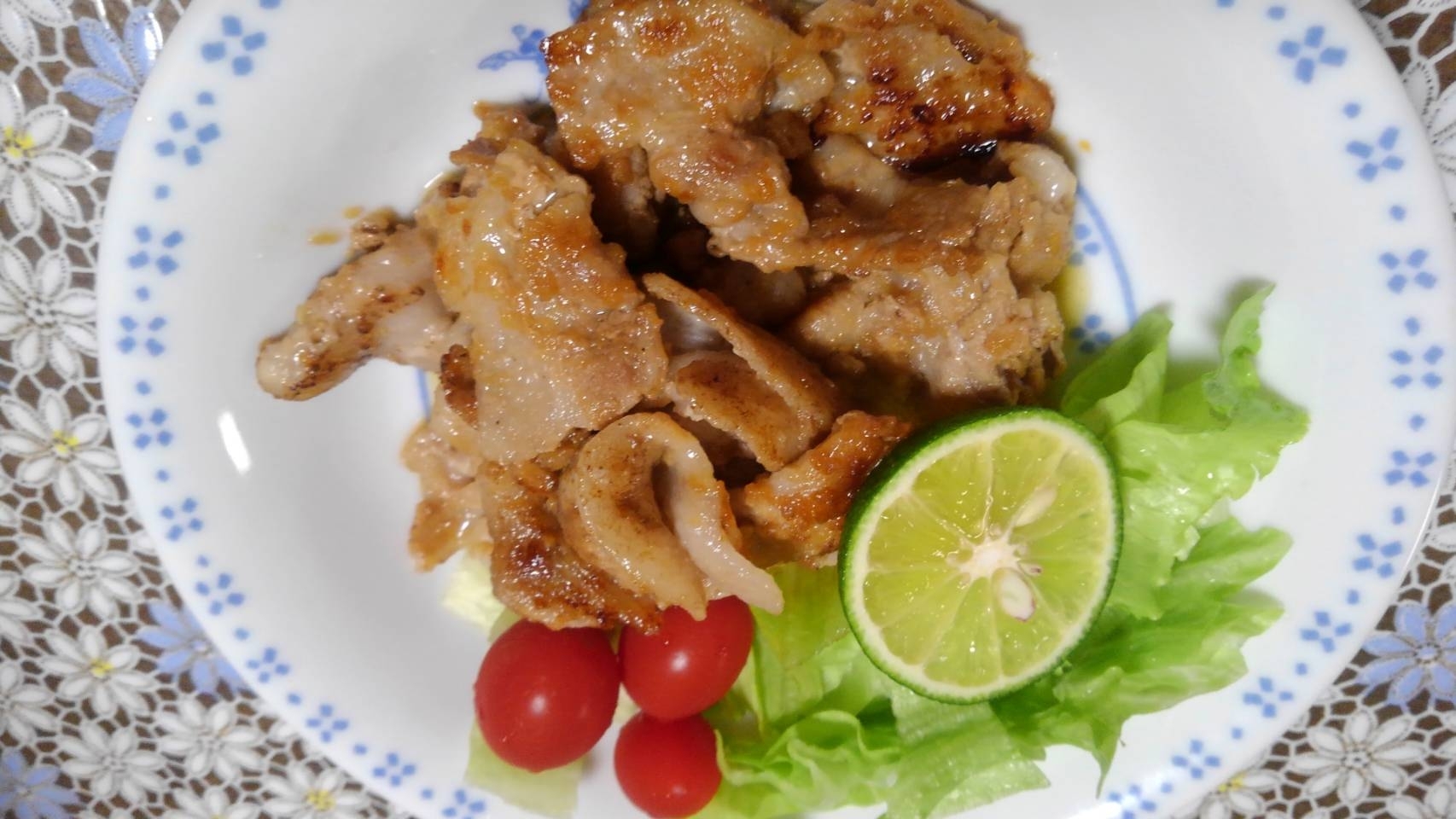 肉の梨ソースがけ レシピ 作り方 By あやめぇ 楽天レシピ