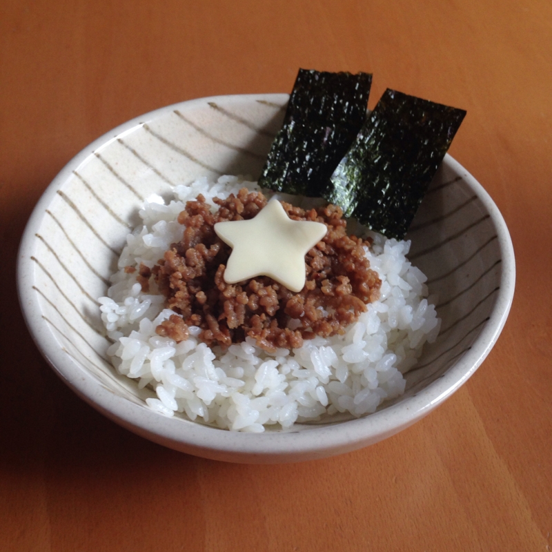 甘辛そぼろ丼♪