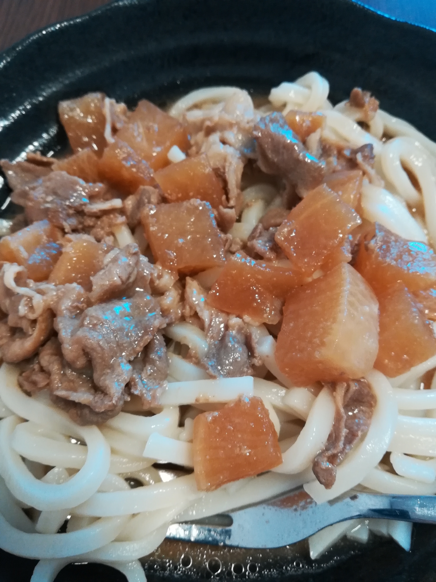 味付け簡単♪肉うどん